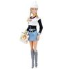 Anime Character Cosplay Doll Clothing Doll Fashion Casual Costumes Free Bags Glasses Hats Accessories
