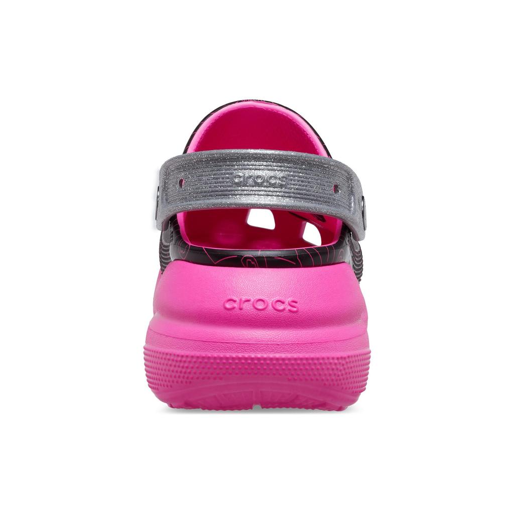 Barbie x Crocs Crush Clog Черный Розовый Мужские Кроссовки 208819-001