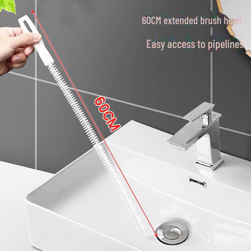 Flexible Kitchen Sink Drain Cleaner and Unclogging Hook