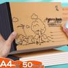 Детский альбом для рисования формата А4 - Чистые листы для воспитанников детского сада и учеников 1-2 классов