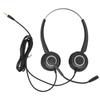 Customer Service Headset Noise Cancelling USB Cable Control Wired Headphones for Office Business 3.5