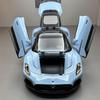 Премиальный литой металл 1:22 Maserati MC20 Суперкар Сплав Откатный Модель Автомобиля, Серый, 1 шт.
