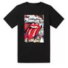 2025 Summer European and American Rock Punk The Rolling Stones T-shirt Summer Cotton Round Neck Short Sleeve Fashion Men's Tee