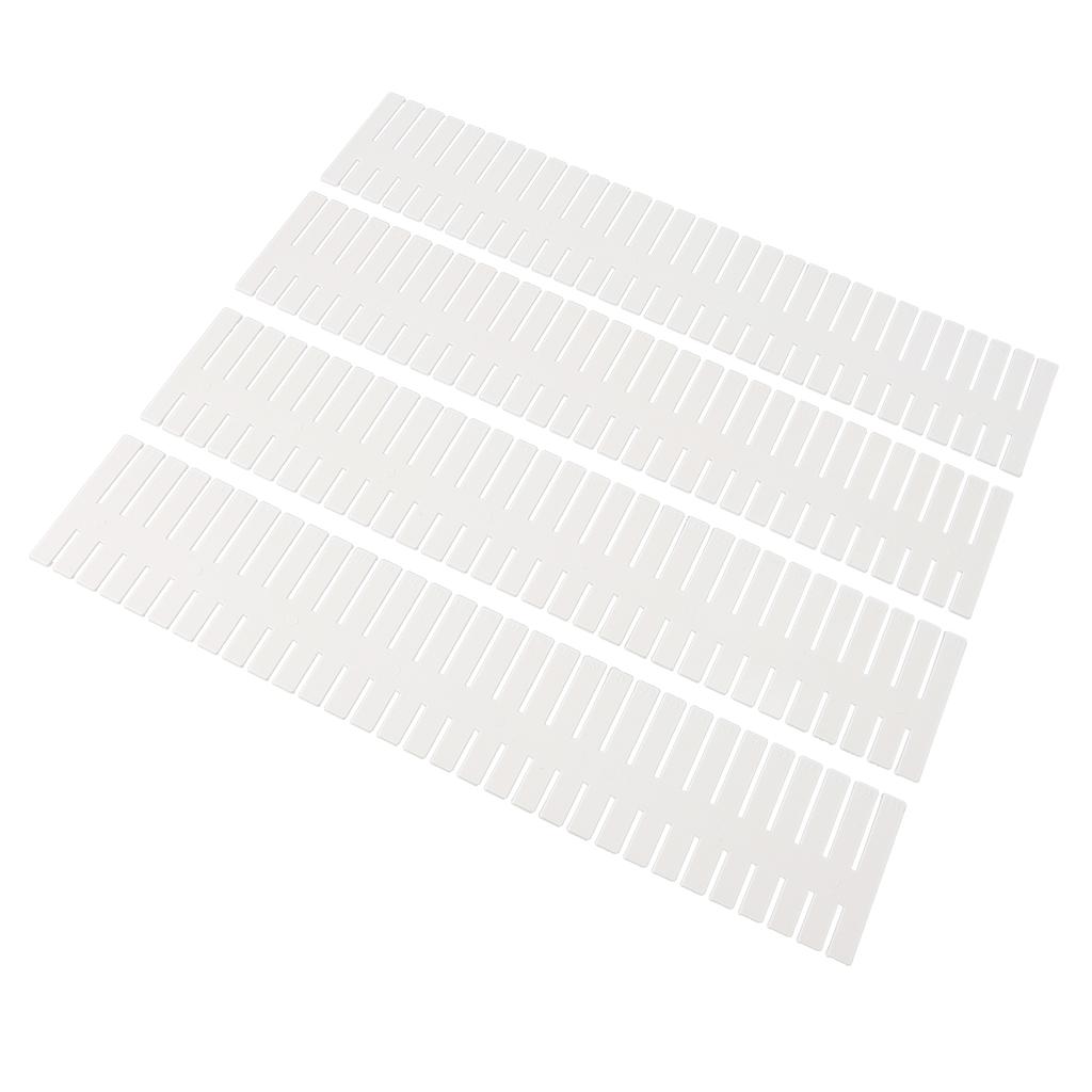 16шт набор разделителей ящиков PP пластиковый регулируемый ящик для хранения органайзер для кухни спальни