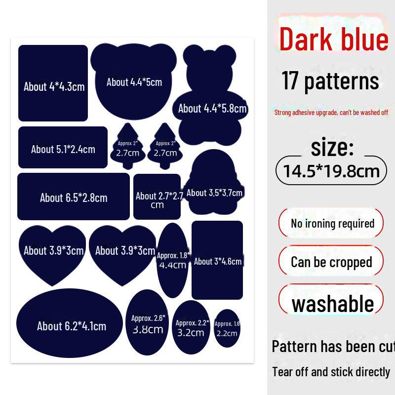 Высококачественная моющаяся самоклеящаяся заплатка для ремонта пуховика