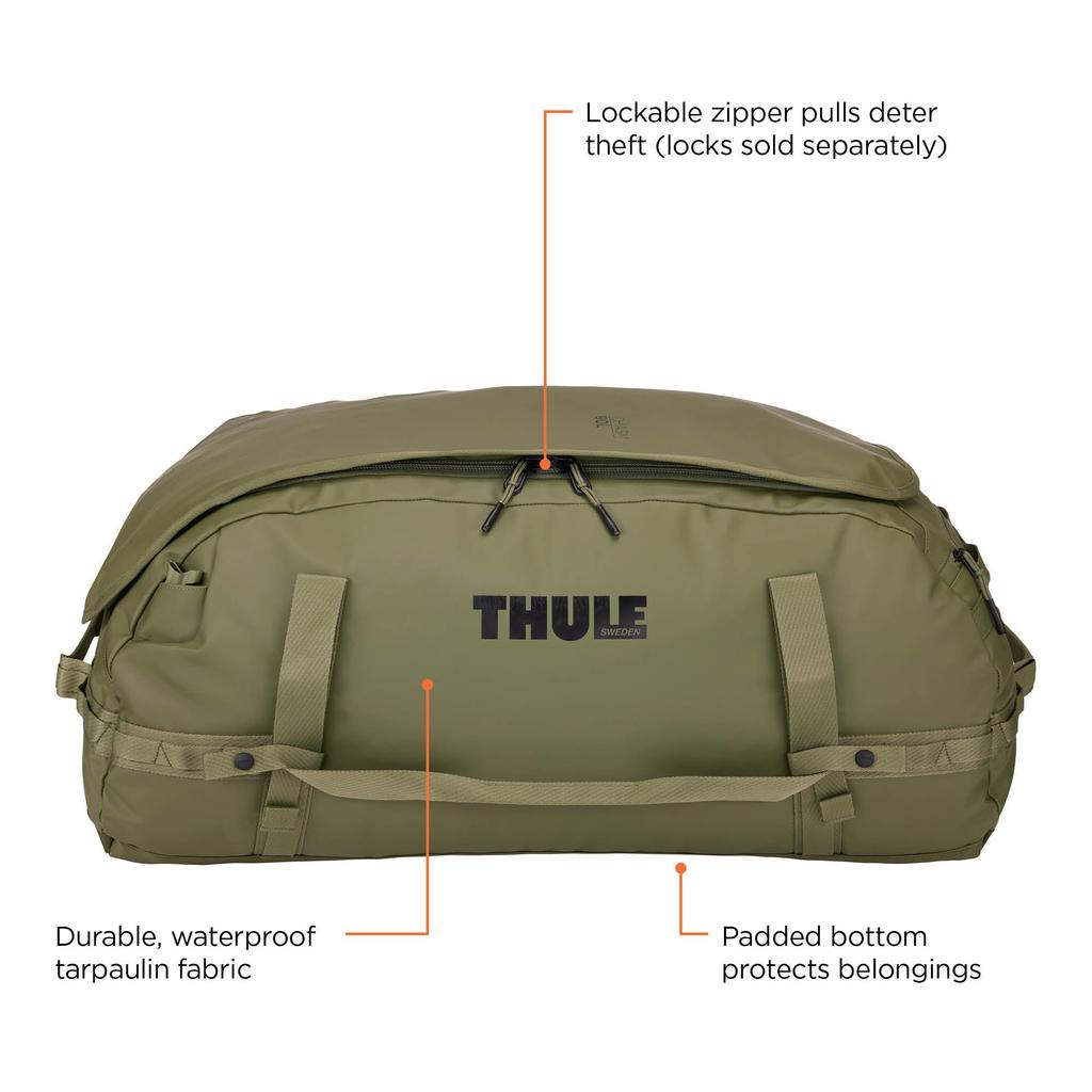 Сумка-даффл Thule Chasm Duffel 90 л Оливковый