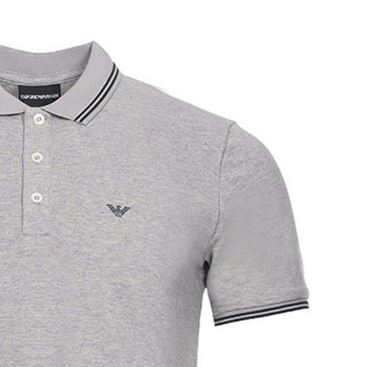 EMPORIO ARMANI Polo Shirt Men's Mixed Gray 8N1F30-1JPTZ-0616