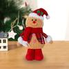 Пряничный человечек, Рождественские украшения, плюшевая фигурка пряничного человечка, Рождественская мягкая кукла