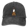 Классическая бейсболка Send Noots Pingu Унисекс Потертый Деним Стирка Snapback Кепка Пингвин Мультяшный Для улицы Путешествий Мягкие Кепки Кепка