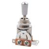 3 Way Short Straight Guitar Toggle Switch Pickup Selector with Brass Hat Compatible with Gibson Les