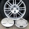 4Pcs 60mm Car Wheel Center Hub Caps Cover For Mitsubishi Ralliart Lancer 10 Asx Outlander Asx Pajero Sport L200 Auto Accessories