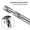 Silver Carbide Drill Bits Cemented Carbide Twist Drill Bit Hard Hole Cutter  Stainless Steel