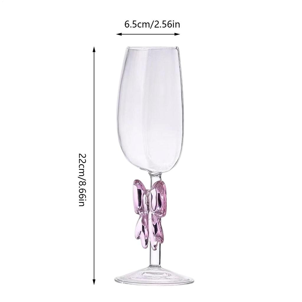Semicircular Red Wine Cups Creative Crystal Glass Portable Clear Half Wine Glass fun European Creative Long-Stem Wine Glass