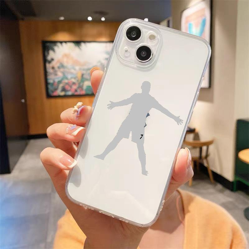 Argentina Flag Soccer 10 Shockproof Clear Phone Case For iPhone 14 13 12 11 Pro Max 7 8 Plus X XR XS Max SE 2022 Silicone Cover