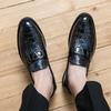 2024 Elegantes Dress Loafers с бахромой, удобные туфли без застежек для отдыха, прогулки, мужские туфли для вождения, новое поступление, мужская кожаная обувь