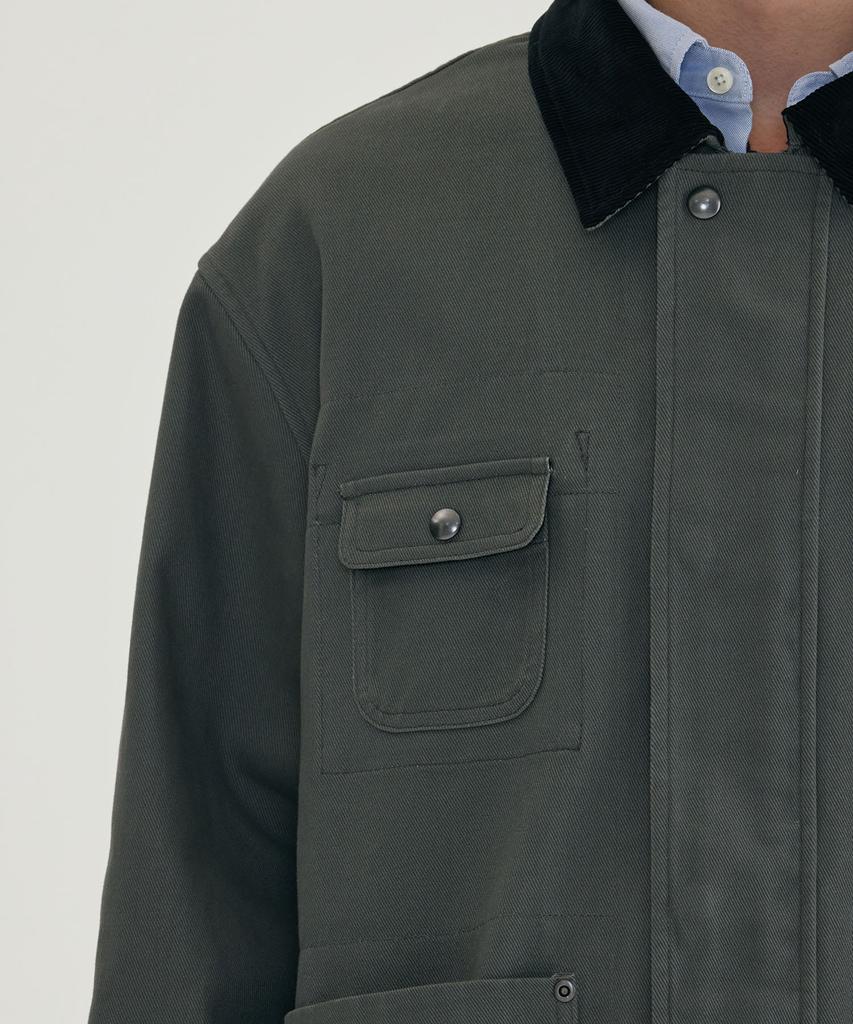 Covernat 4Pkt Work Jacket Dark Gray