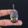 Tree Of Life Purpurite Gemstone Pure Copper Wire Wrapped Handmade Pendant Jewelry