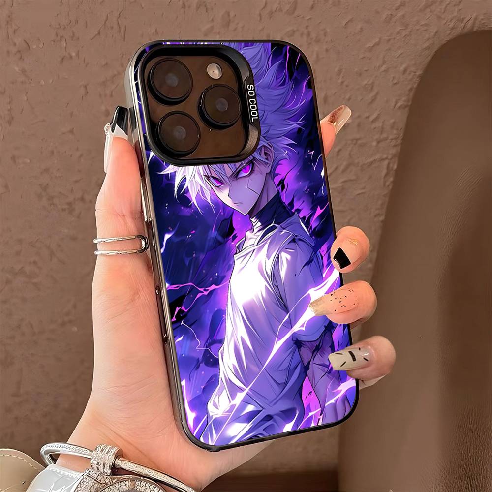Anime Killua Hunter X Hunter Phone Case For iPhone 17 16 15 14 13 12 11 Pro MAX Matte Shockproof Back Anti Fall Matte Cover