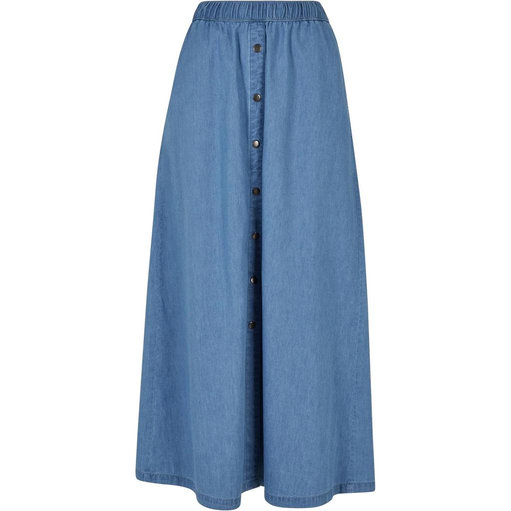 Urban Classics Womens/Ladies Denim Lightweight Wide Maxi Skirt