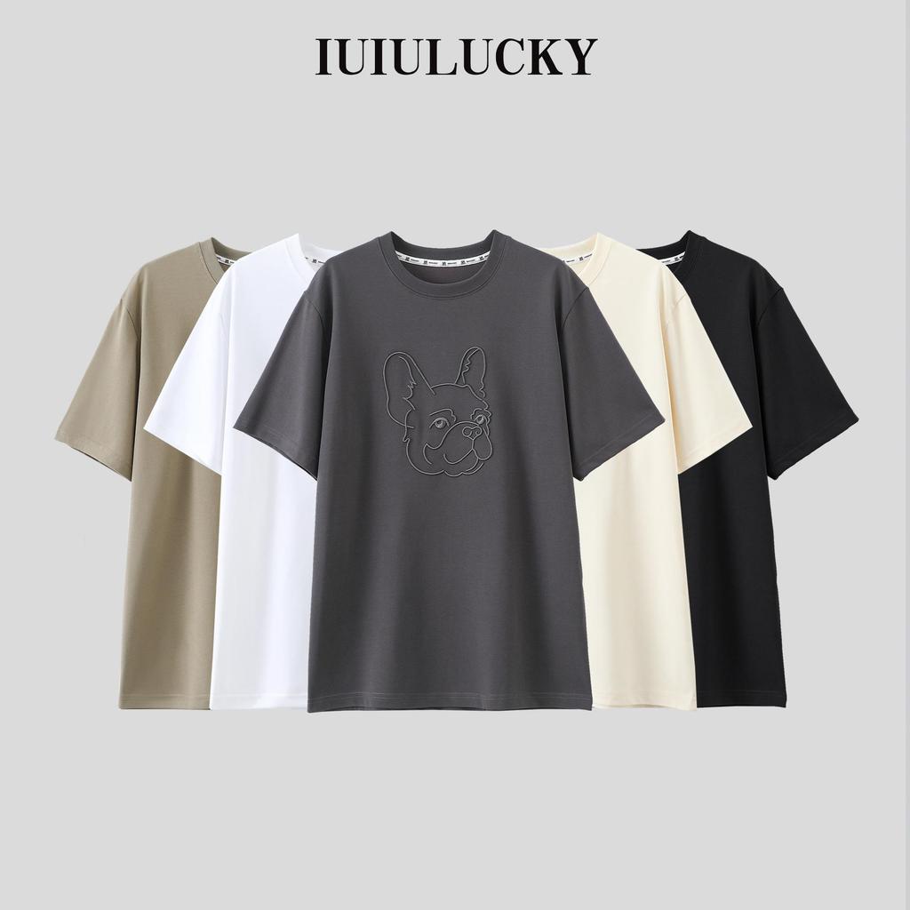 Women's Heavyweight Cotton Short Sleeve Crew Neck Printed Tee