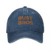 Rust Bros Baseball Cap Hip Hop Beach Outing Man Cap Women'S