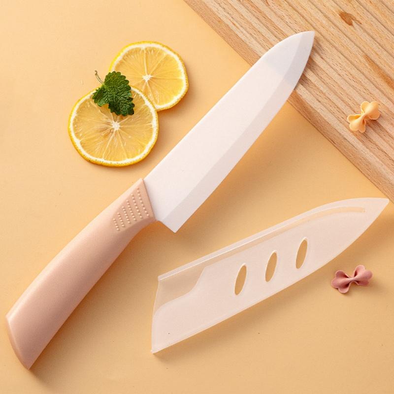 Керамический нож, бытовой нож для фруктов, острый кухонный нож, набор противоскользящих ножей, инструмент для чистки детского питания