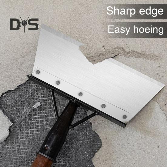 Многофункциональная лопата для очистки, лопата для прополки и посадки, острое лезвие, длинная ручка, лопата для удаления сорняков, сверхмощный садовый инструмент