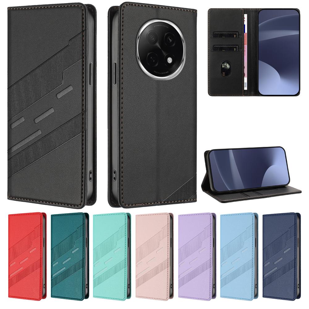 Стильный кожаный чехол для телефона Realme 14 13 Pro 12 Plus 14X 12X Note 60 50 C75 C65 C63 C61 C53 C51 Neo 7 GT 6 7 Pro GT 6T Чехол