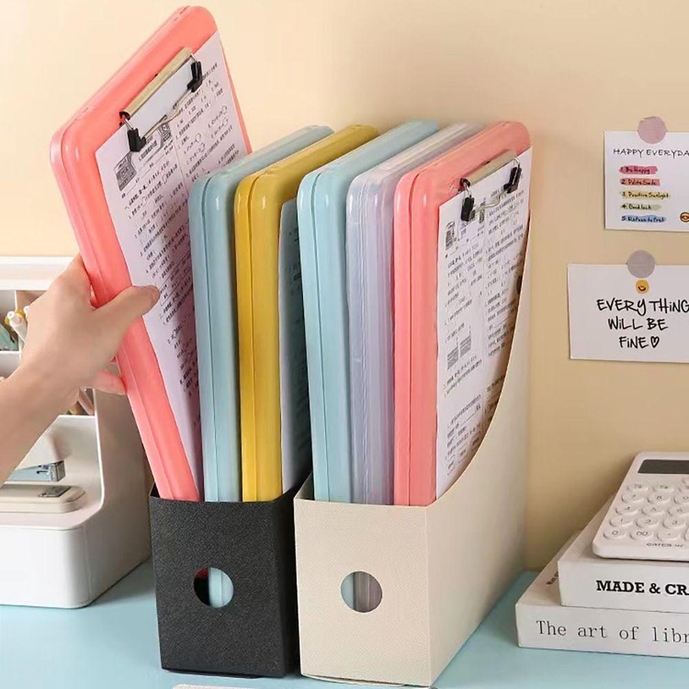 Dual-use File Box 2-in-1 Writing Pad High Quality Memo Clip Board Students