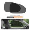 Upgraded Titanium Silver Magnetic Car Sunshade - Heat Insulation & Blackout Window Visor