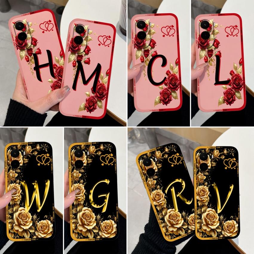Чехол для Xiaomi Poco M7 M6 M5 M4 M3 M2 Pro M5s, модный, с буквами и узорами, квадратный, мягкий, матовый, силиконовый, противоударный, для Xiaomi.