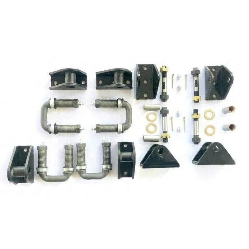 U Shackle Complete Suspension Kit Fit For Willys Jeep MB GPW CJ 2A 3B M38A Truck