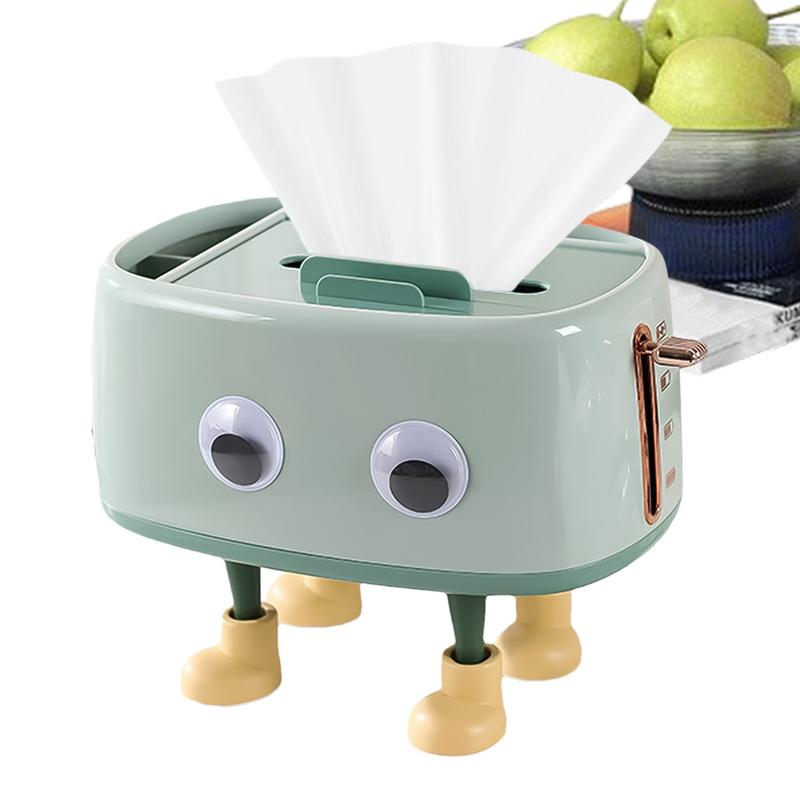 Милый мультяшный держатель для салфеток для лица, декоративная коробка для салфеток, многофункциональный органайзер для салфеток в машину, аксессуары