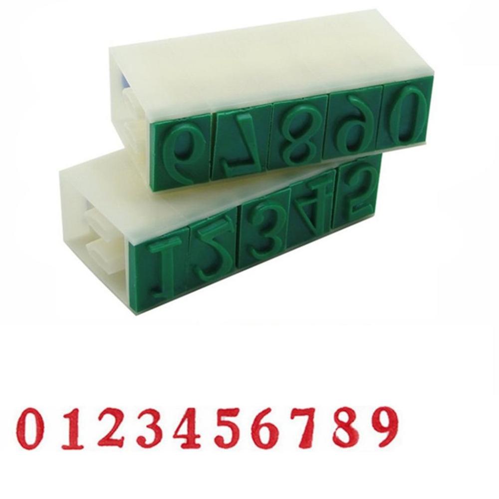 Combination Number,Letter,Mark Pattern Plastic Crafts Scrapbooking DIY Word Printing Number Stamps