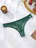 5Pcs/Set Women Thongs Sexy Lace Panties Low Waist Underwear Girls Briefs G-String Breathable Ladies Panty Floral Female Lingerie