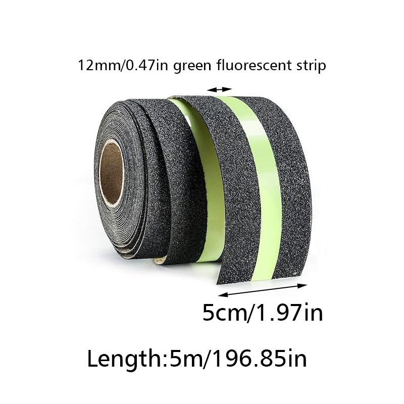 1 рулон, светящийся в темноте, прочный, повышает безопасность в помещении и на улице, надежное сцепление, простая установка