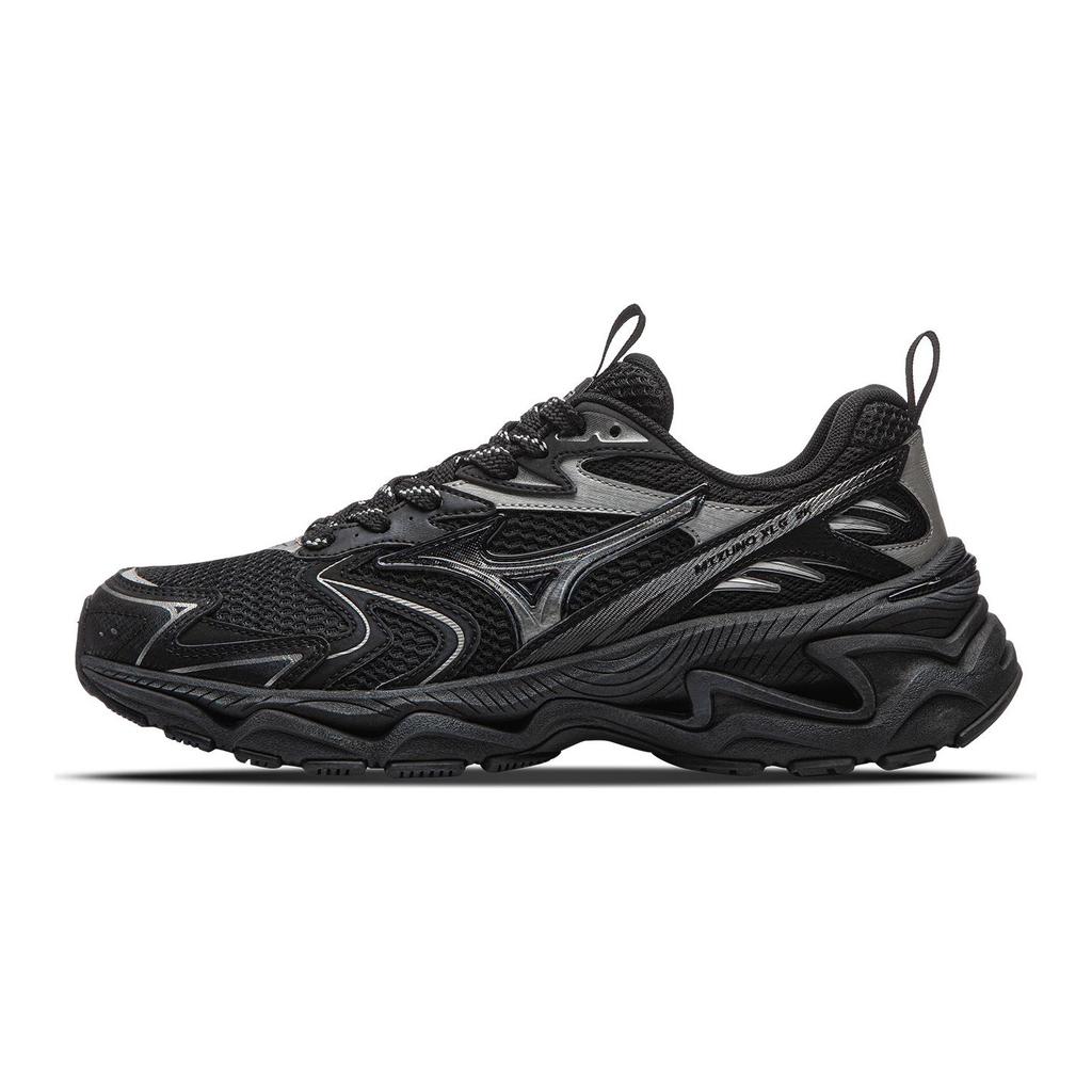 Mizuno Массивные кроссовки Унисекс Низкие Черный/Темно-серебристый D1GH260901