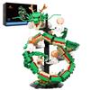 JMBricklayer Dragon Building Blocks Set with Lights 70134 Adult Building Toys Cool Animal Dragon Display Model, Animal Collection Dinosaur Building