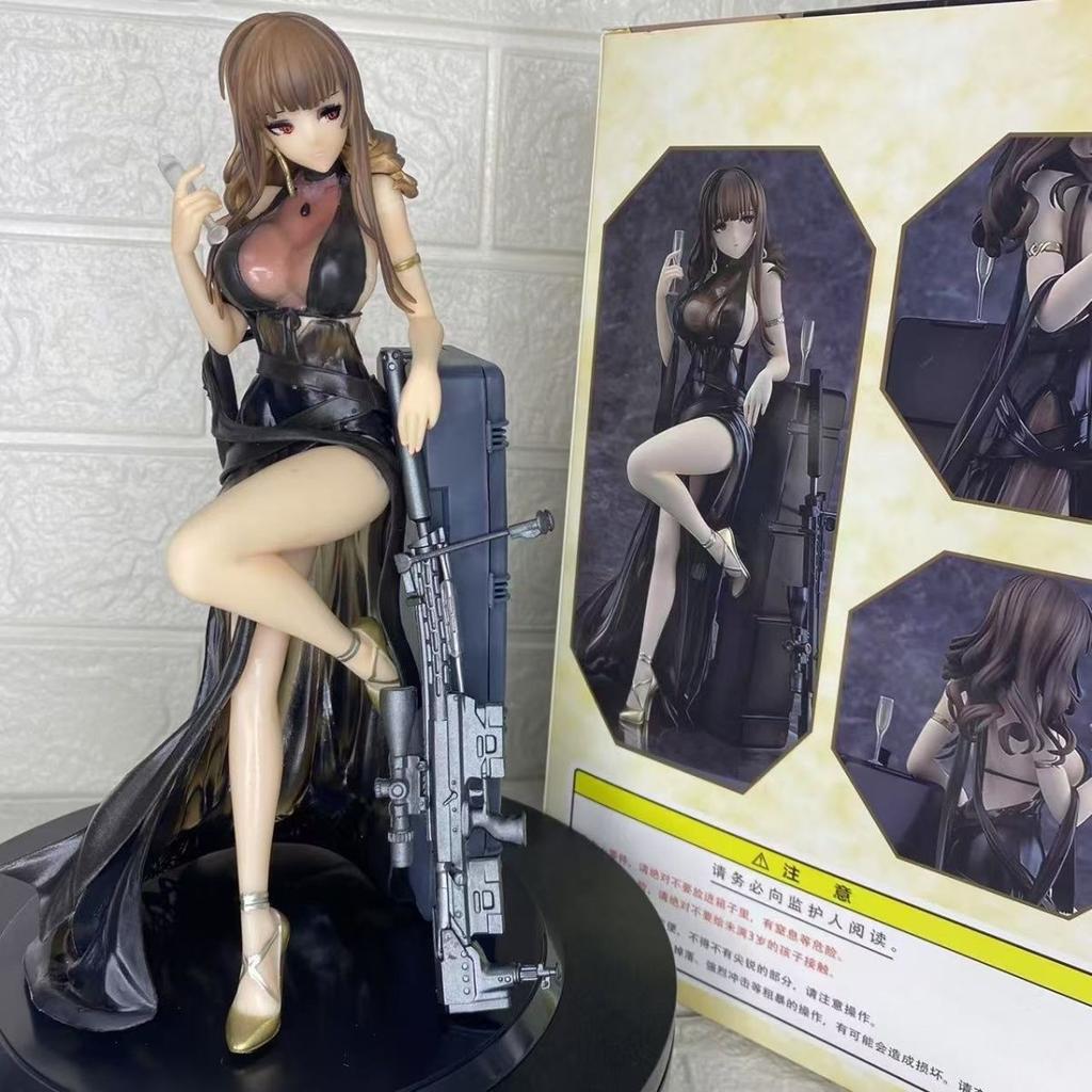 Blue Wave SailingGirlsFrontline Girl Angel anime Bat Beautiful girl Can be bookmarked PVC Table setup Gunslinger Handmad Gifts