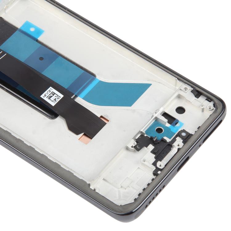 LCD Screen Digitizer Full Assembly with Frame, Compatible with Xiaomi Redmi Note 14 Pro 5G India Version, Phone Repair Spare Part