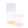 1 Piece Transparent Display Showcase High Quality Acrylic Storage Box Dustproof Thickened Doll Display Box For Home