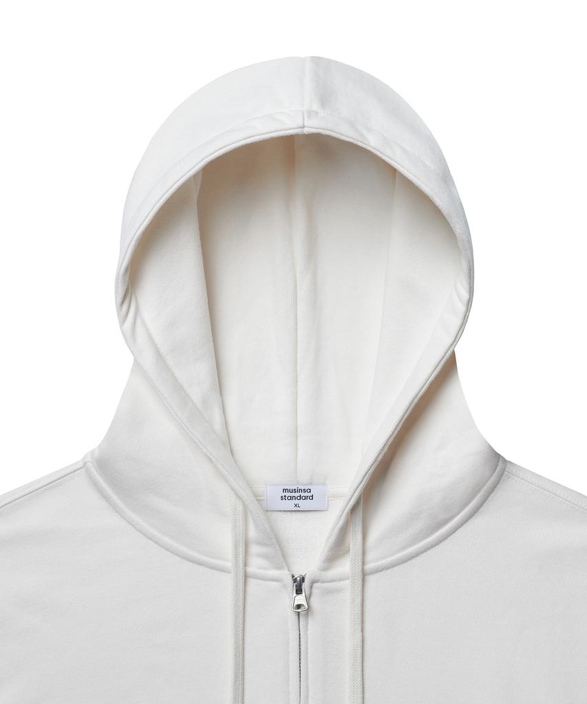Musinsa Standard Hooded Sweat Zip-Up [Cream]