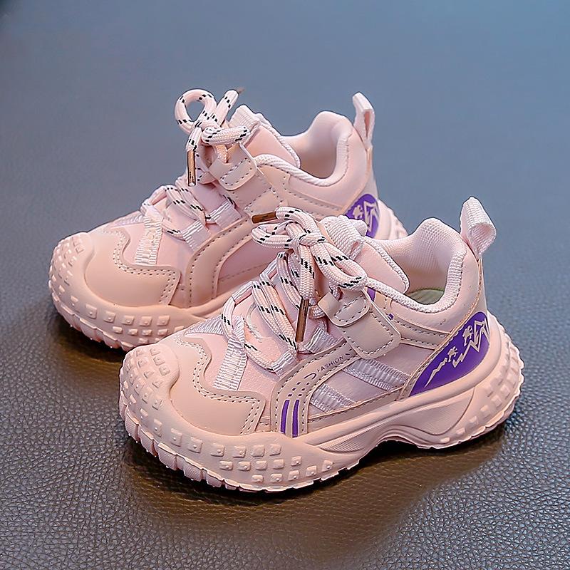 Детская обувь 2025 весна и осень новая обувь для девочек спортивная обувь для мальчиков детская повседневная обувь детская обувь на мягкой подошве кроссовки для пап