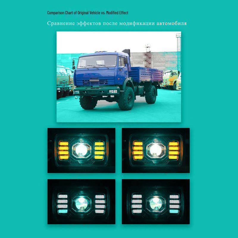 Светодиодная фара в сборе для грузовика Scania - Подходит для моделей Scania 540s и G500
