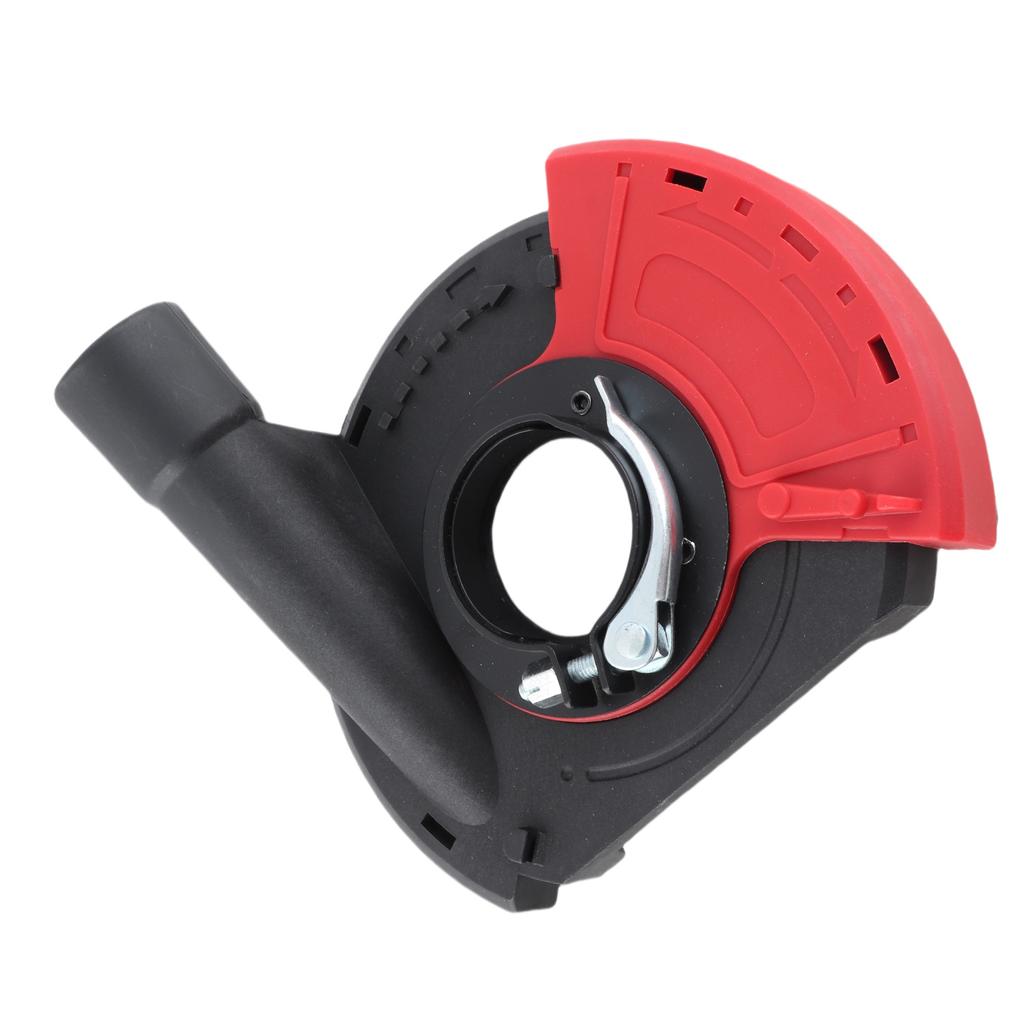 5 Дюймов Пылезащитный кожух для шлифования под углом Железо PA66 Красный Черный Износостойкий Кожух для шлифования поверхности для угловых шлифмашин 125 150