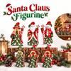 Santa Claus/Snowman/Witch Christmas Desktop Ornament Resin Snowman Figurine  Holiday Decor