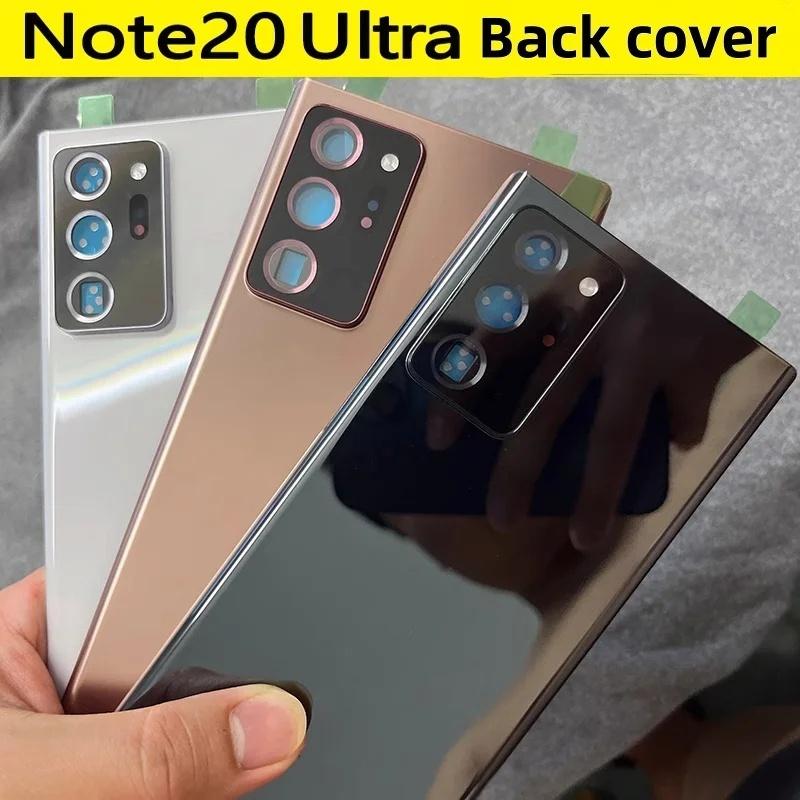 Back Glass battery cover for Samsung Galaxy Note20 Note20Ultra SM-N9810 N9860 N986U1 Housing Back Cover Repair Parts Door