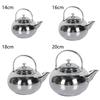 Stainless Steel Tea Pot With Tea Strainer Teapot With Tea Infuser Teaware Sets Tea Kettle Infuser Teapot