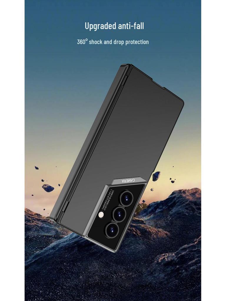 Samsung Z Fold7 Ультратонкий Чехол-Крышка с Магнитным Шарниром Raptor со Встроенной Пленкой