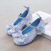Girls' princess shoes, fashionable leather shoes2026New spring collection of children's performance shoes, featuring stylish bow designs and crystal